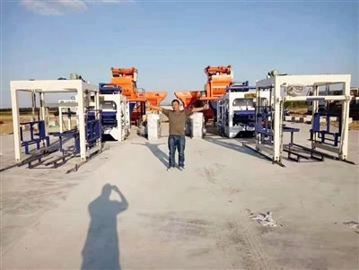 Equipamento para máquina de tijolos de pavimentação de cimento