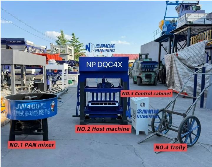 Concrete Brick Making Machinein Thailand