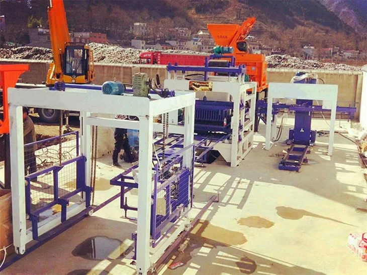 Saudi Arabia Building Block Brick Making Machine
