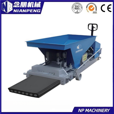 Máquina integrada de painel de parede e laje de piso